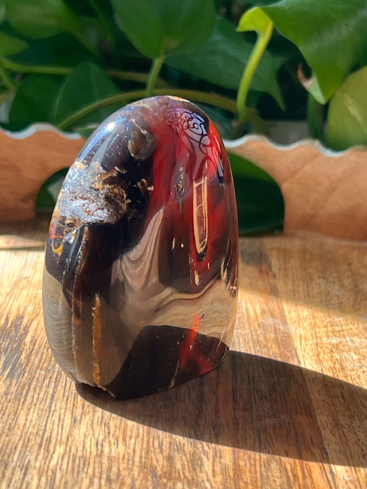 Blue Amber Freeform: I