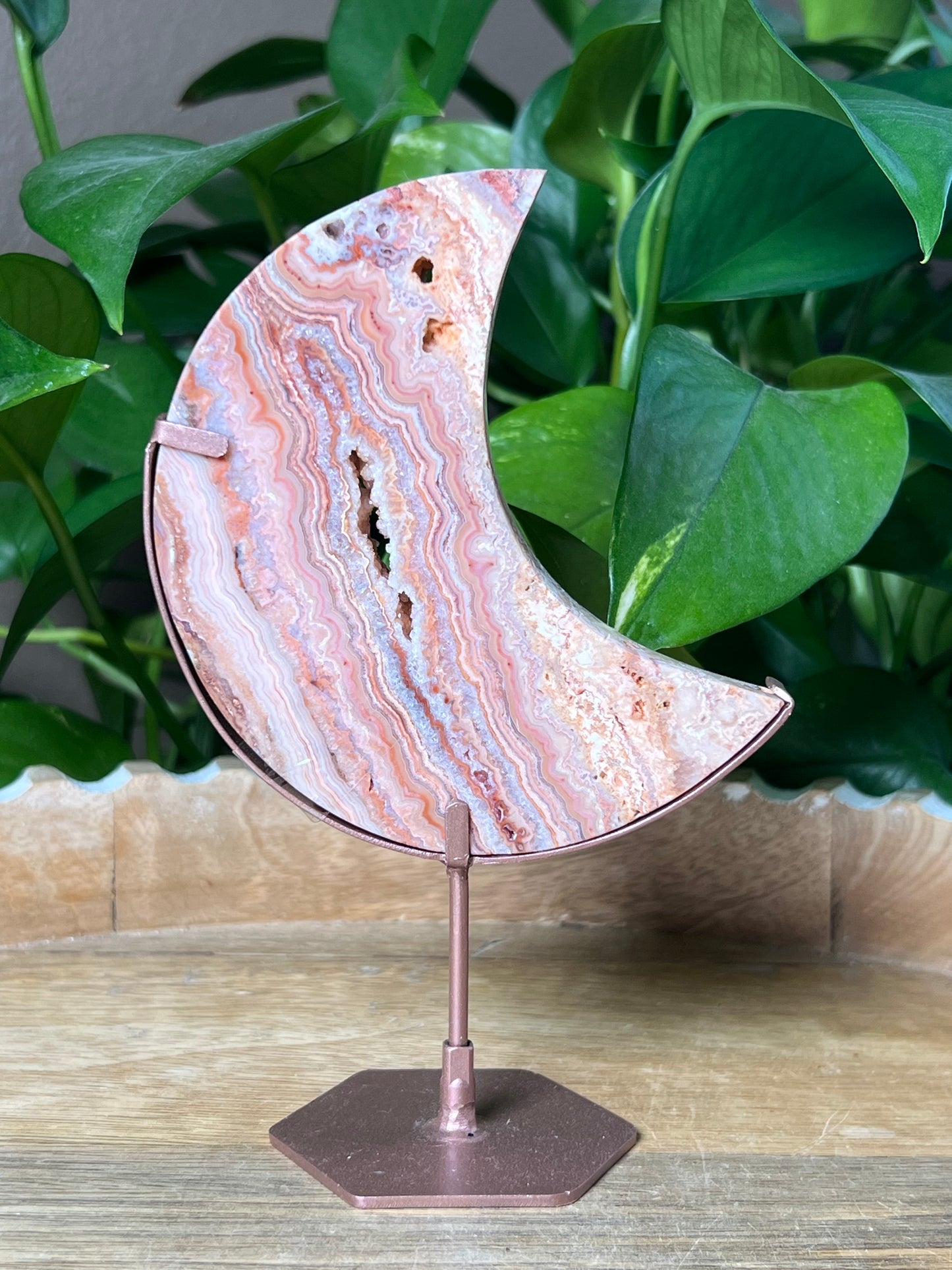 Crazy Lace Agate Moon
