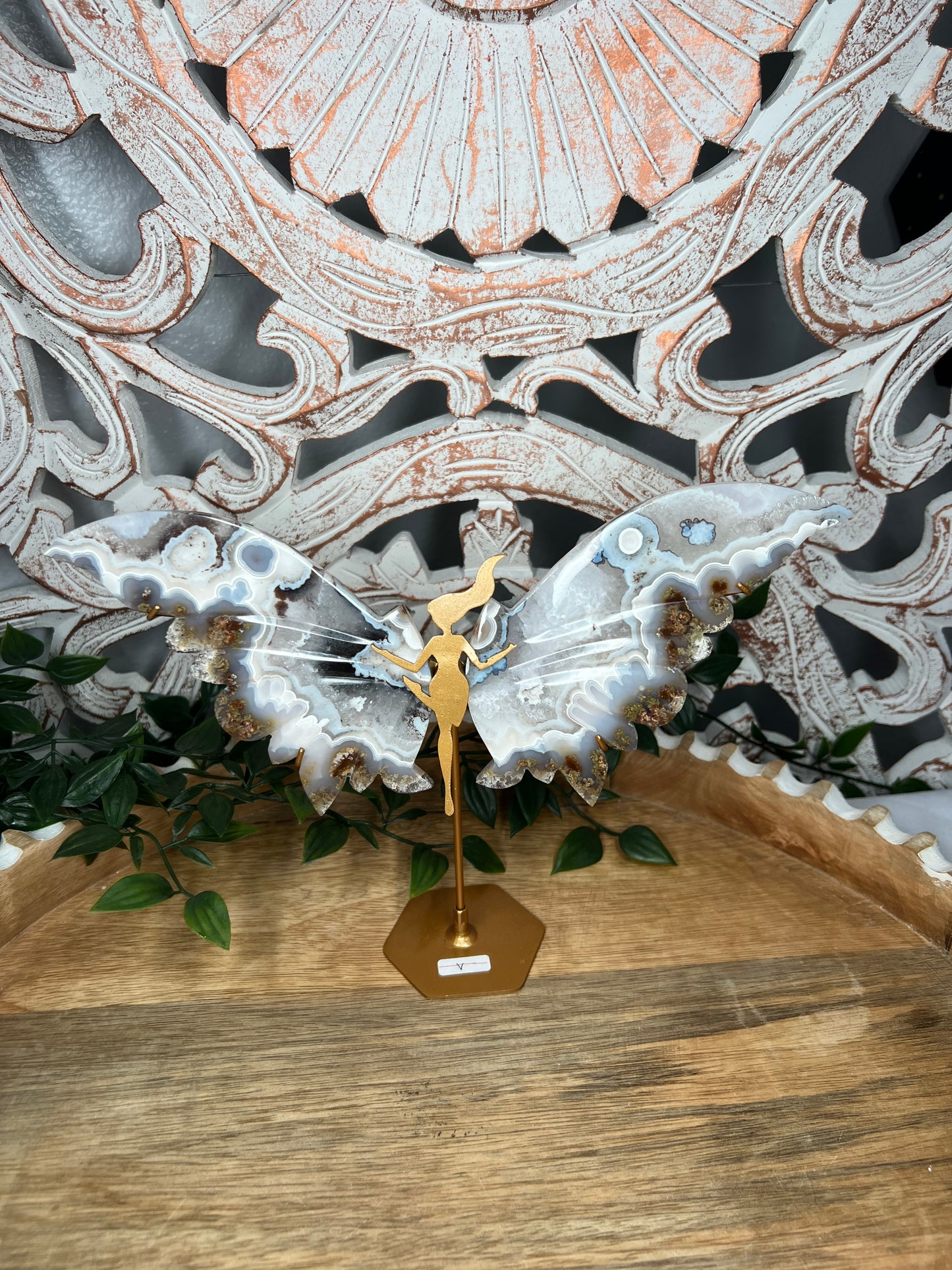 Scenic Moss Agate Wings