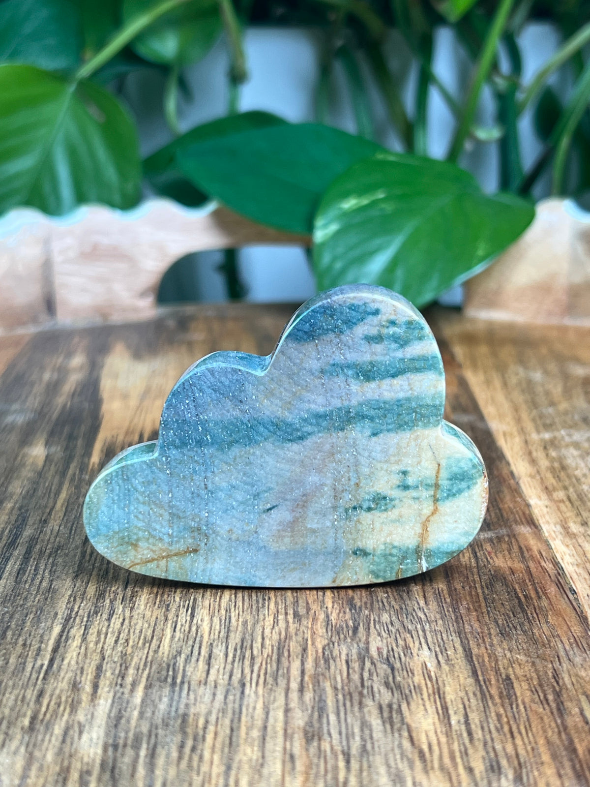 Blue Green Jasper Mini Cloud: PD