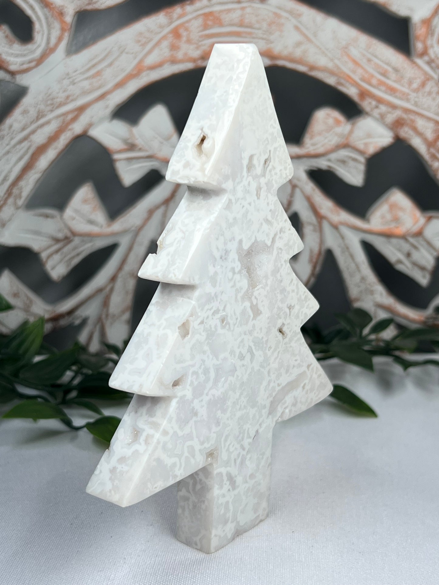 White Plume Agate Tree