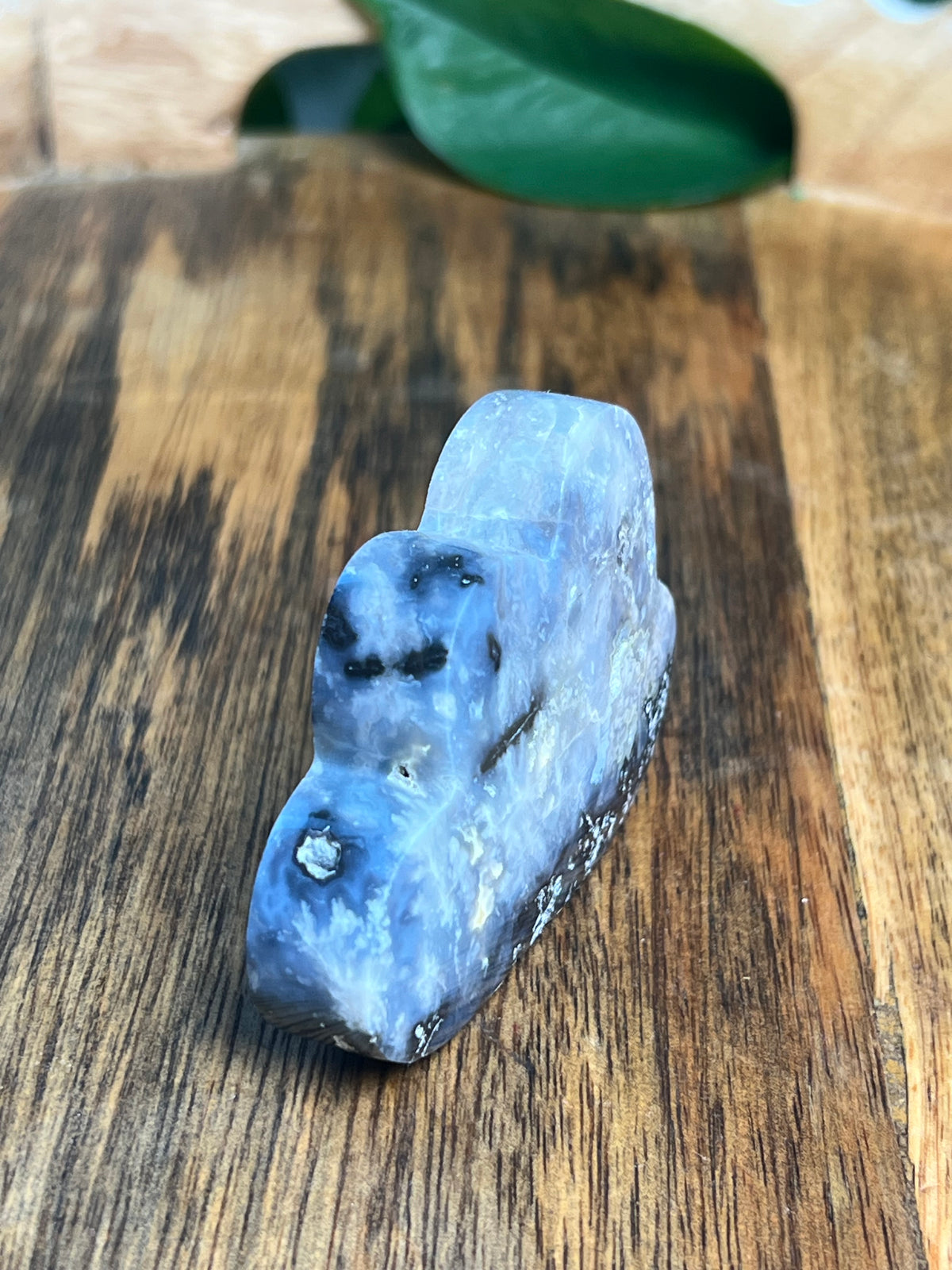 Blue Plume Agate Mini Cloud: PZ