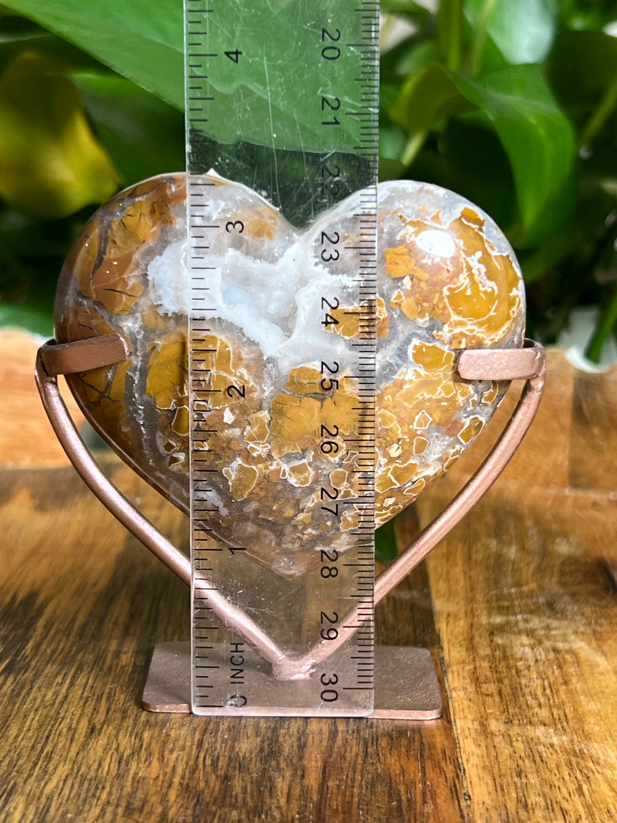 Brecciated Jasper Heart: DK