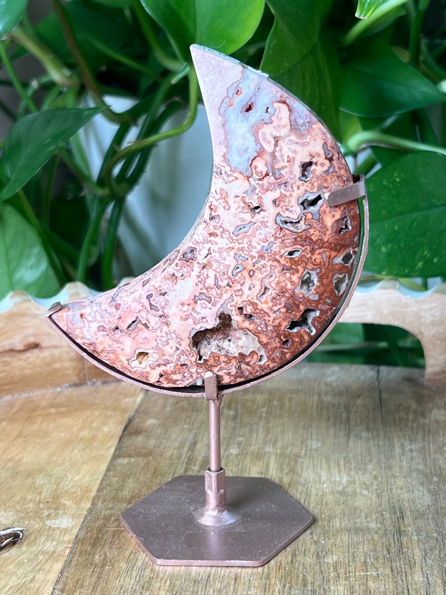 Crazy Lace Agate Moon