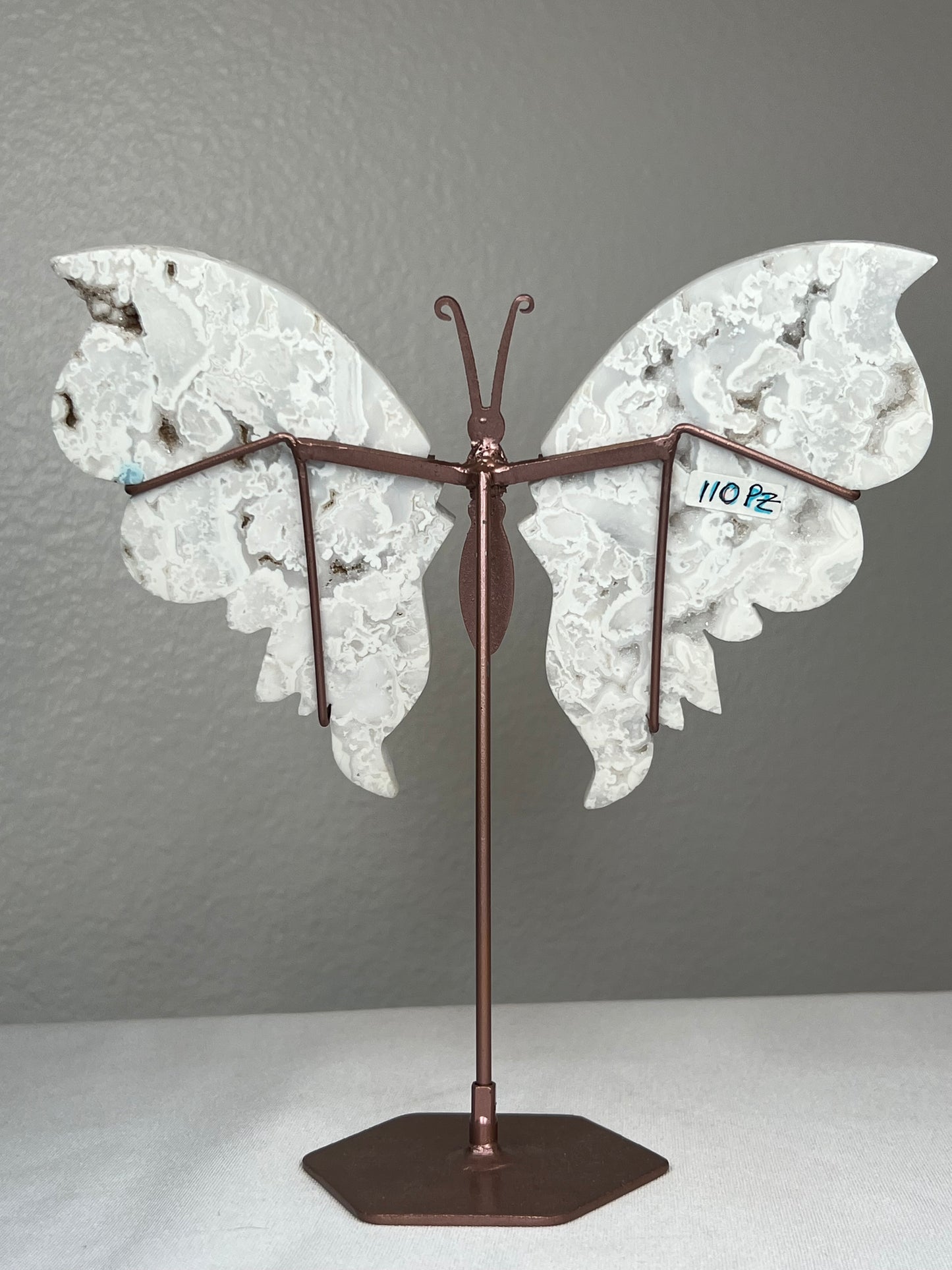 White Plume Agate Wings