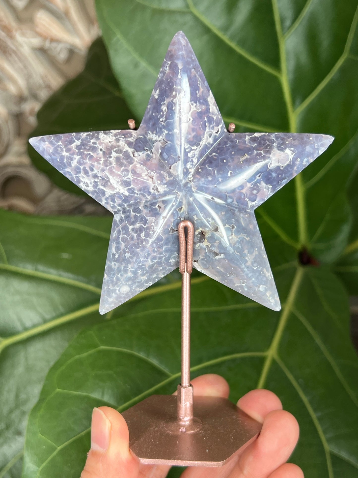Grape Agate Star
