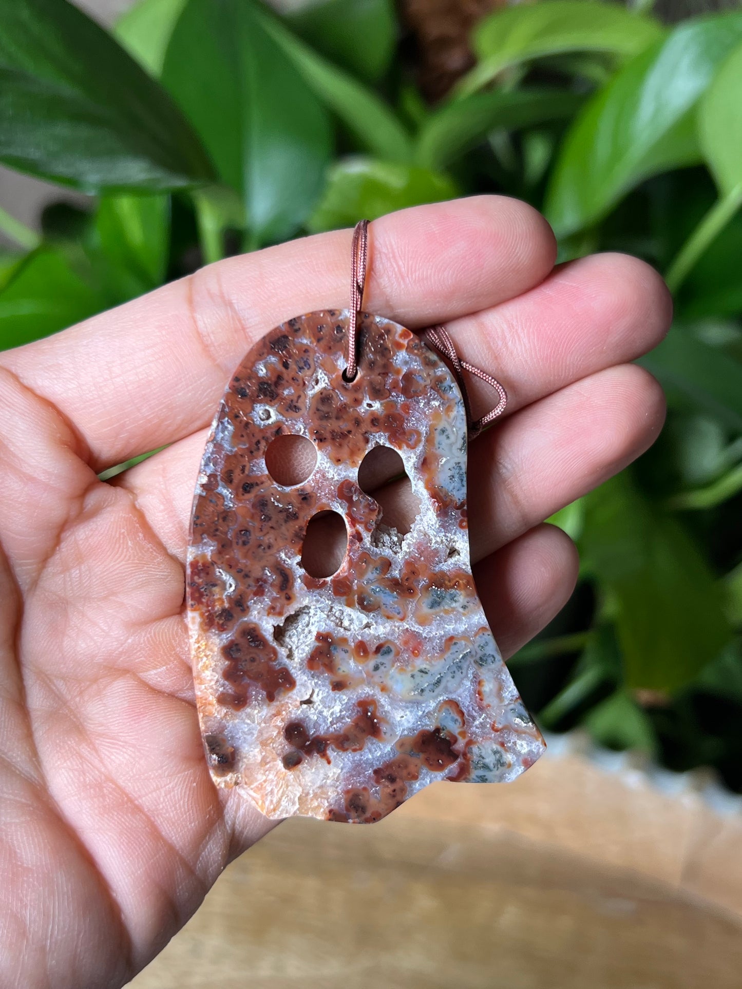 Marcasite Ghost Ornament