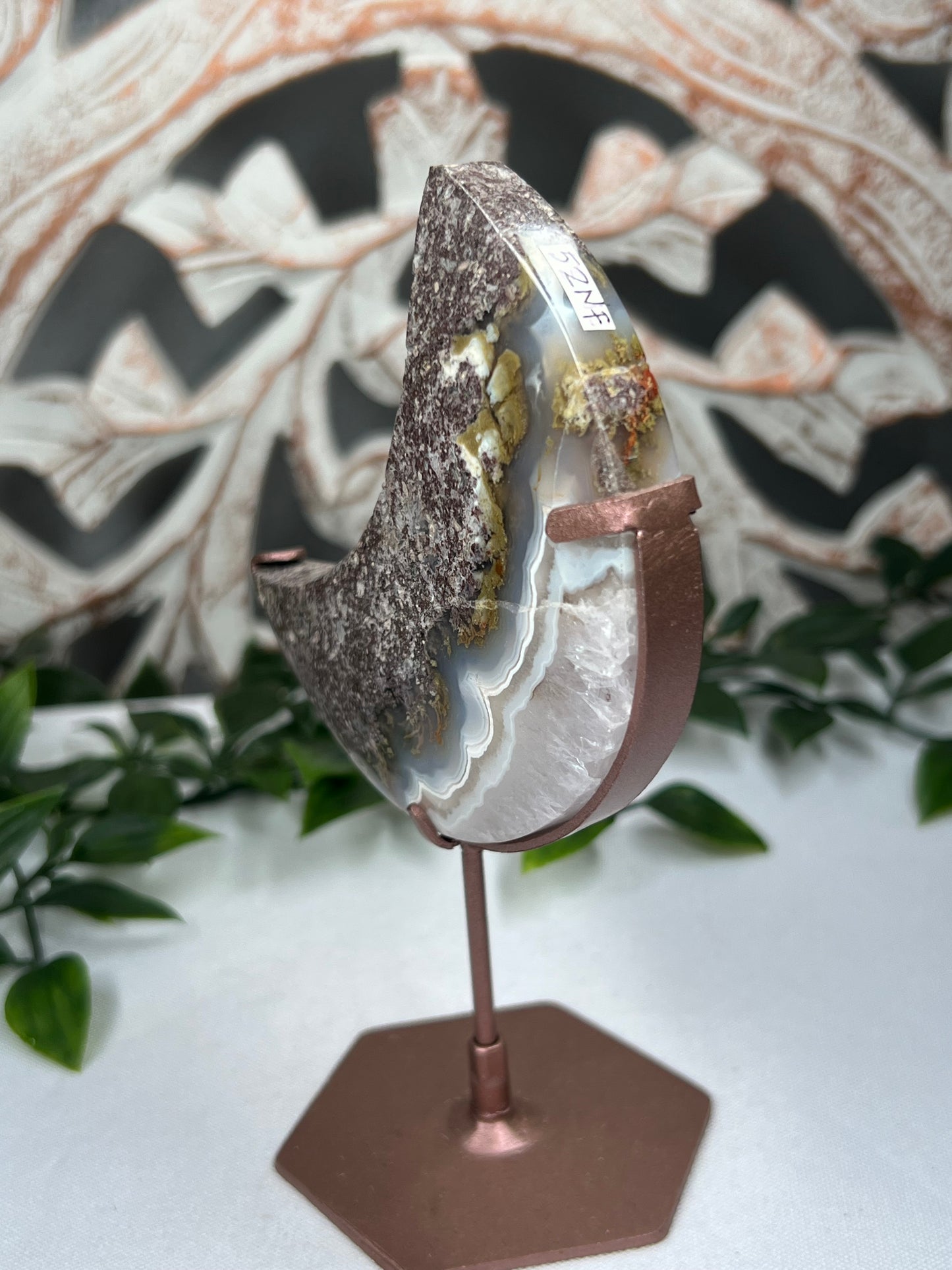 Scenic Moss Agate Moon