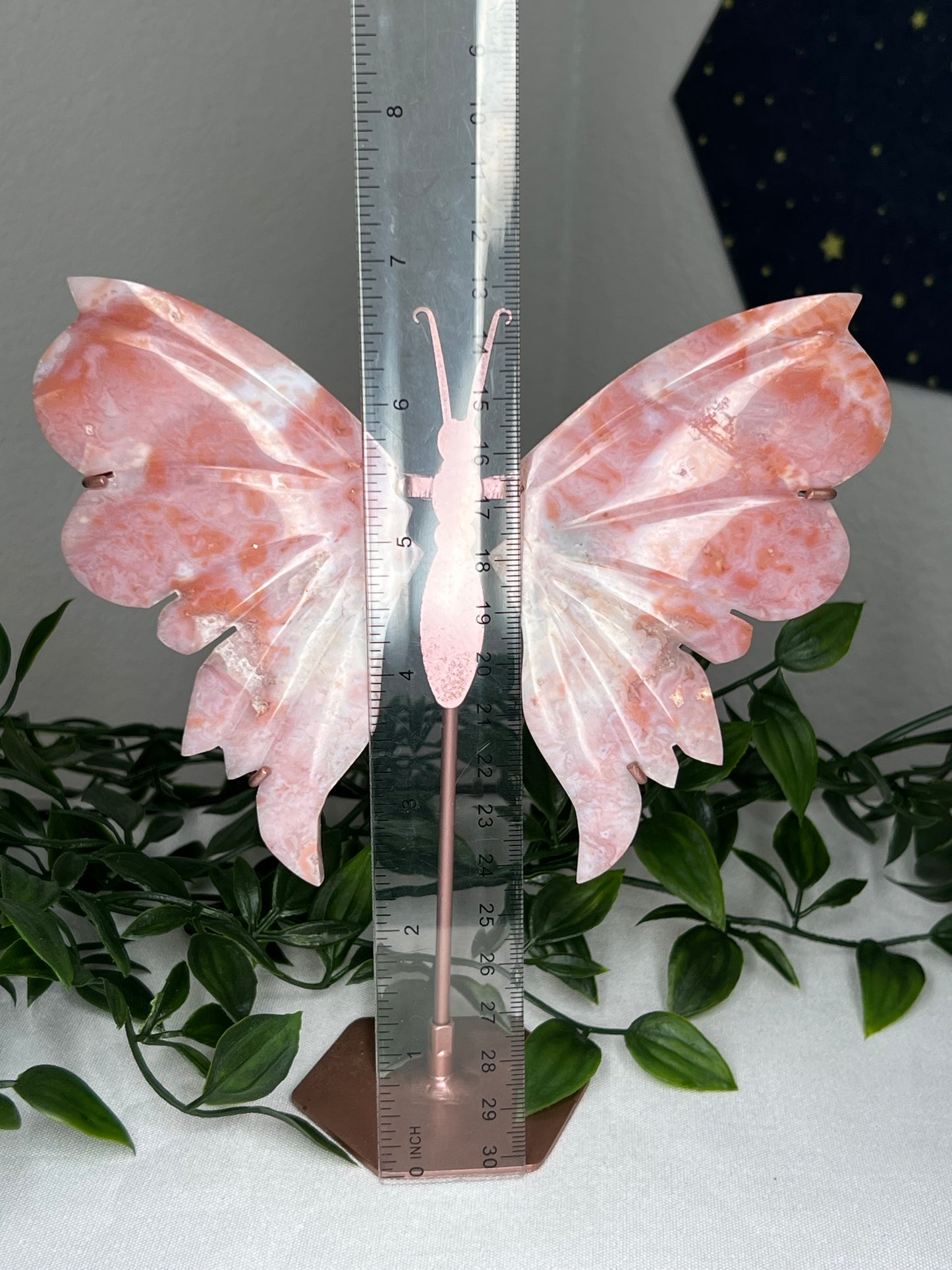 Pink Carnelian Wings