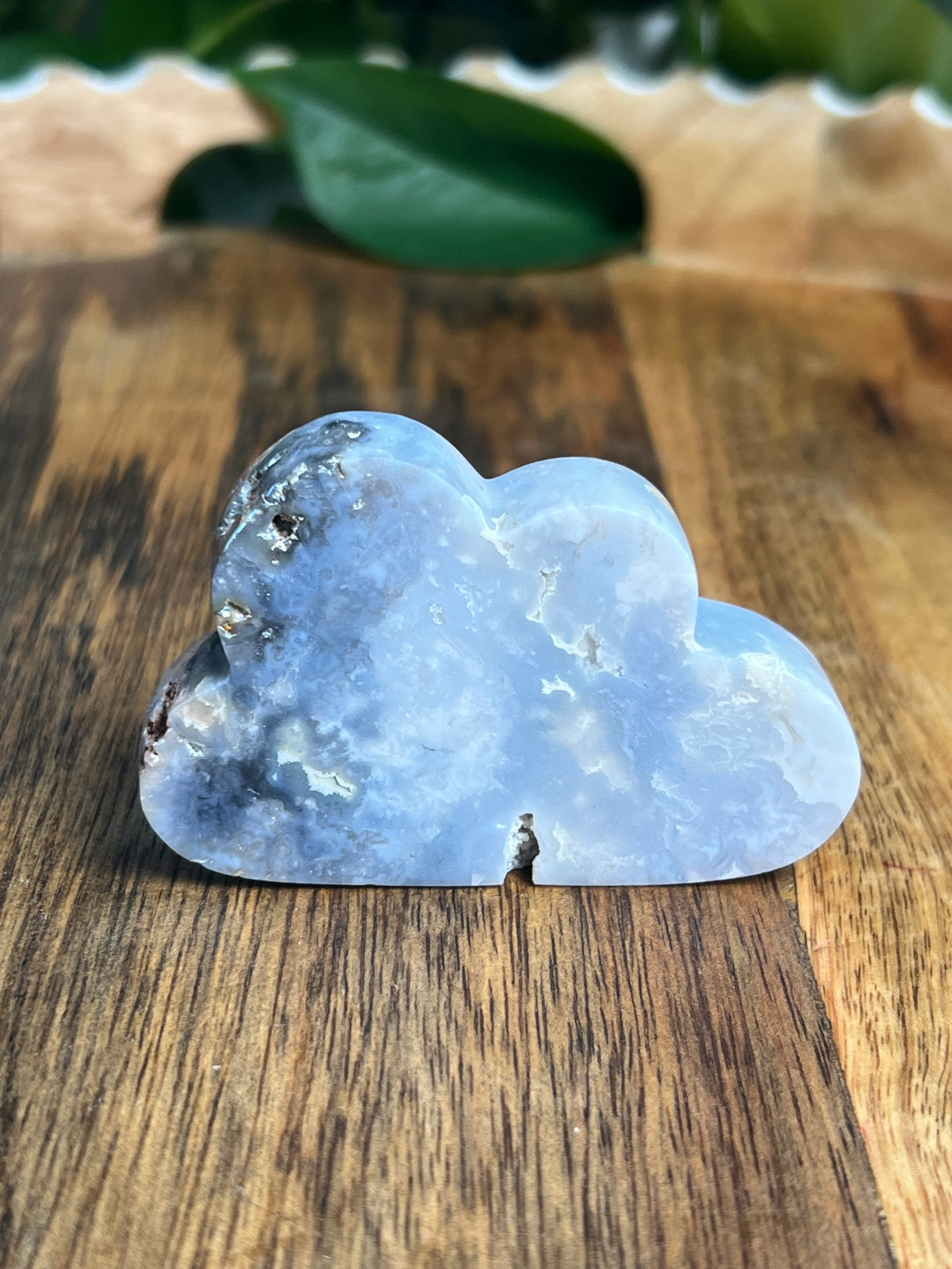 Blue Plume Agate Mini Cloud: PB
