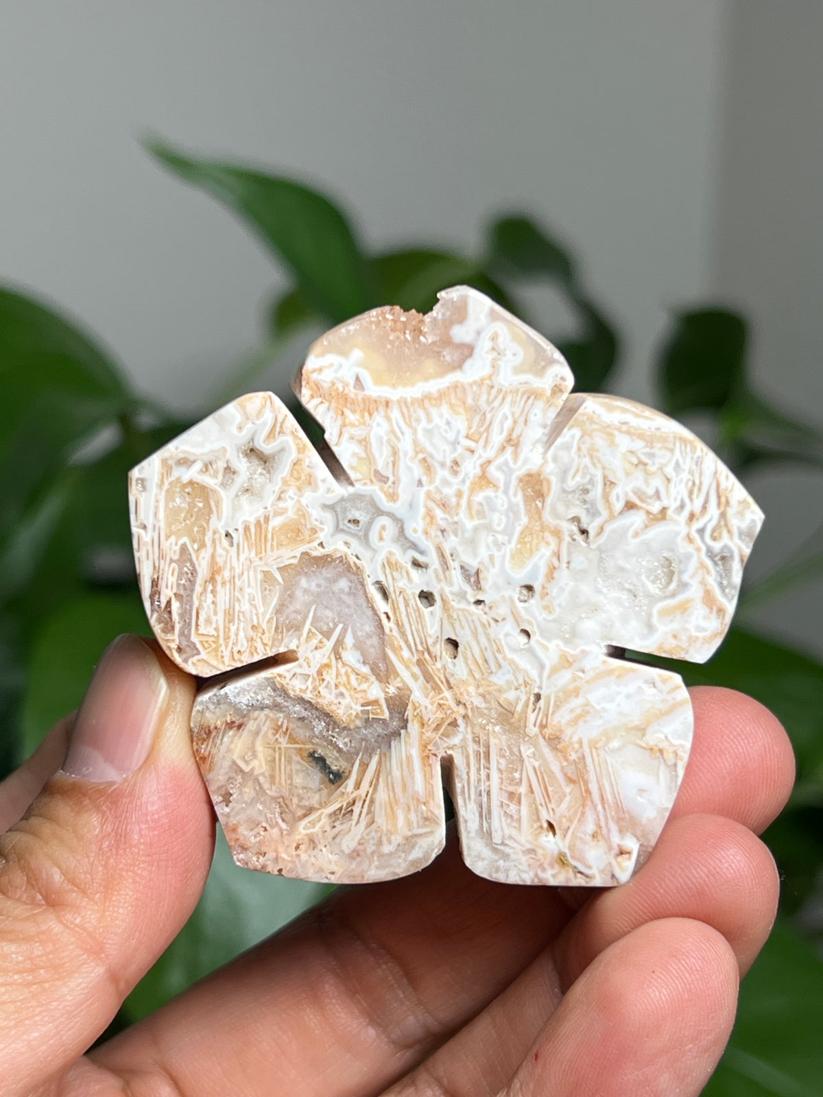 Tube Agate Mini Flowers