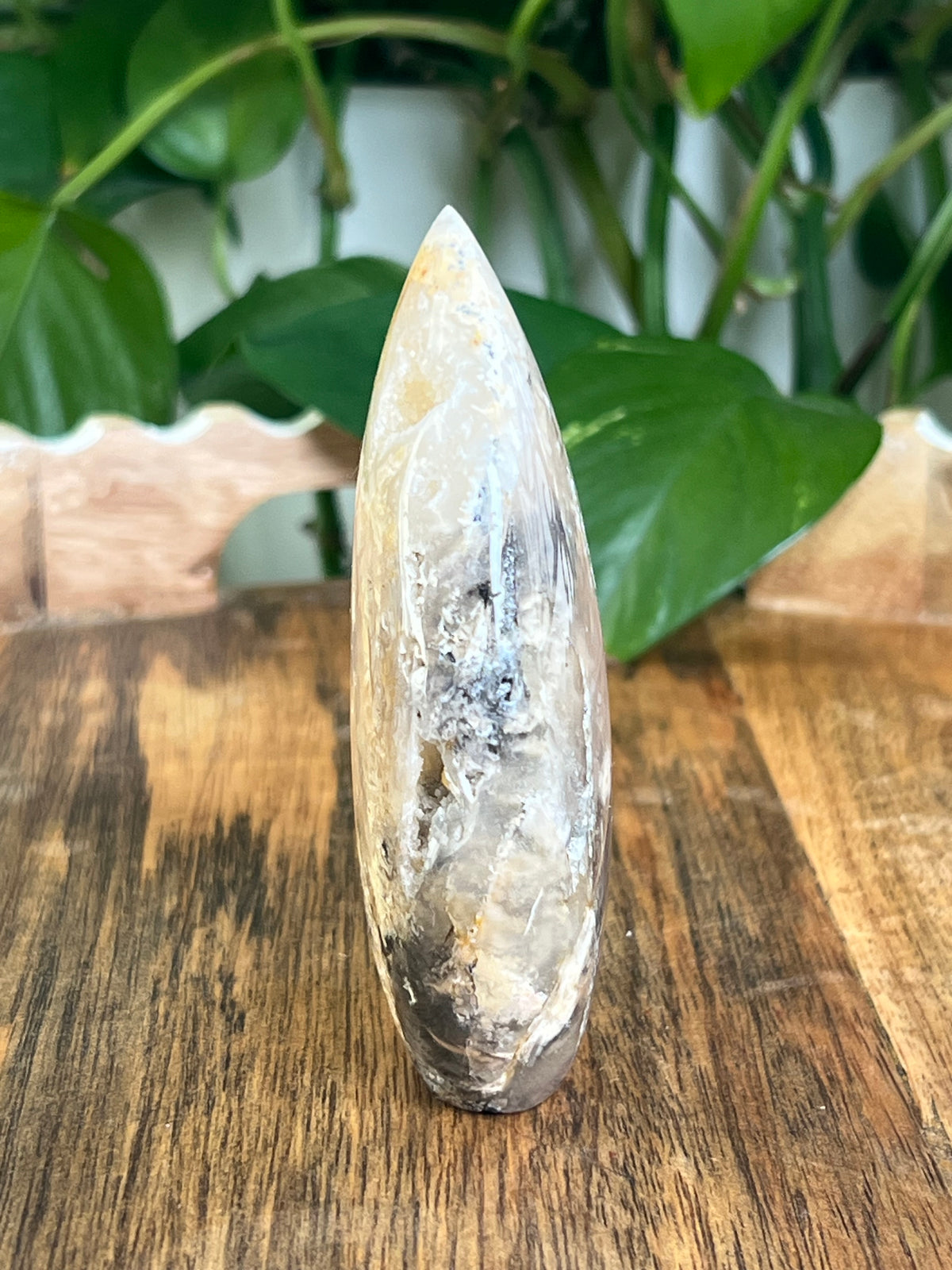 Dendritic Tiger Agate Flame: AC