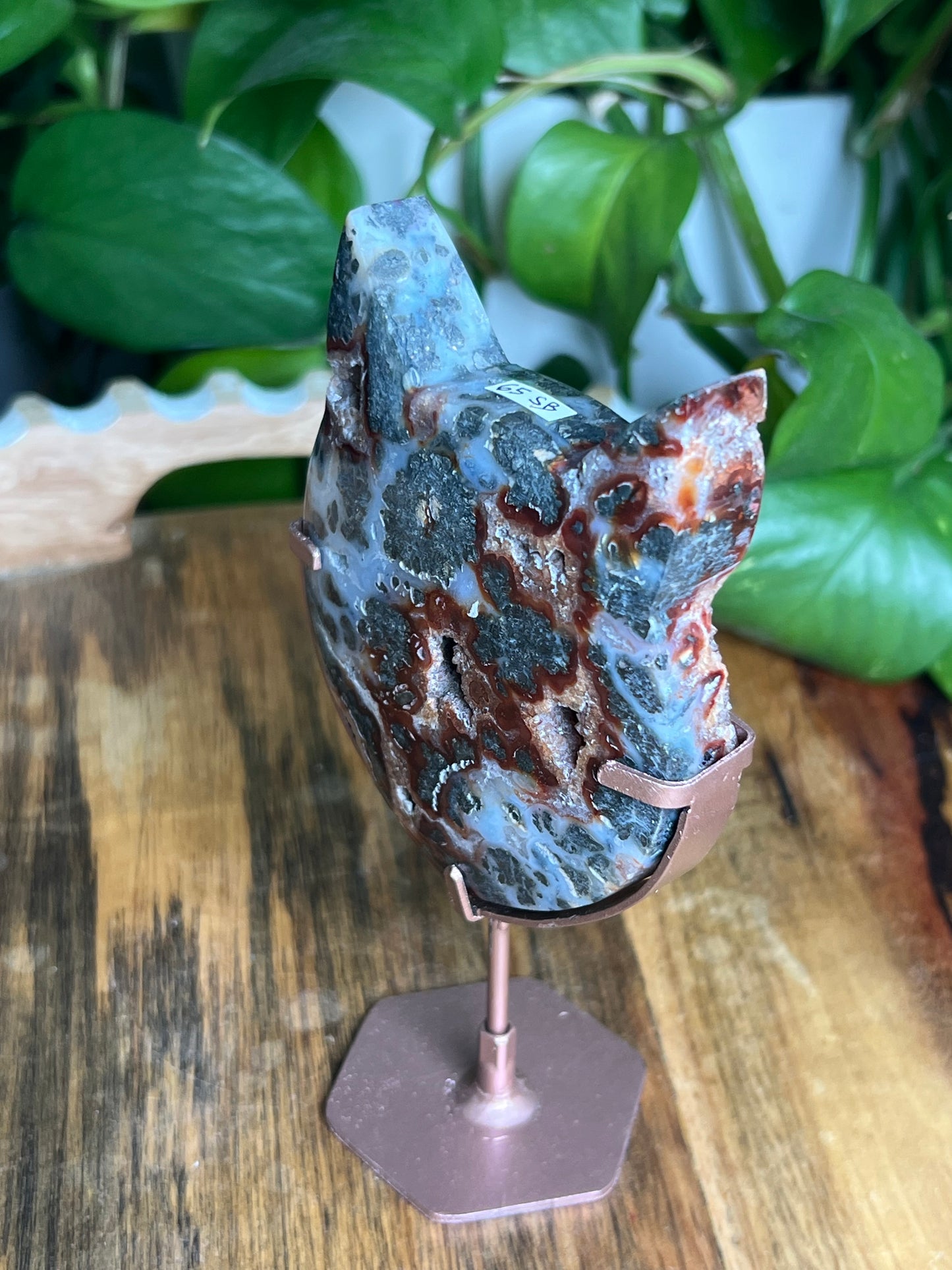 Marcasite Cat Head