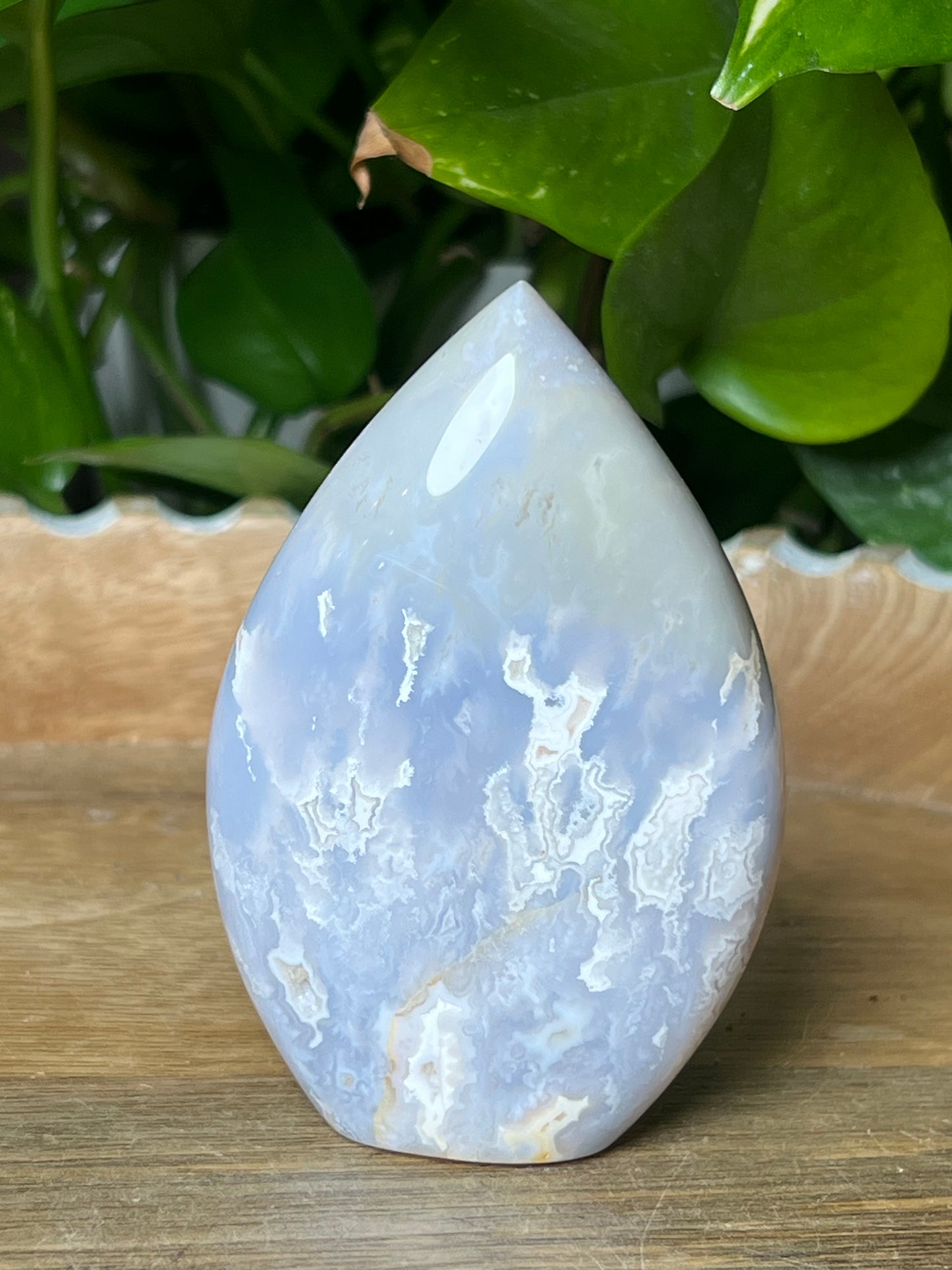 Winter Plume Agate Flame