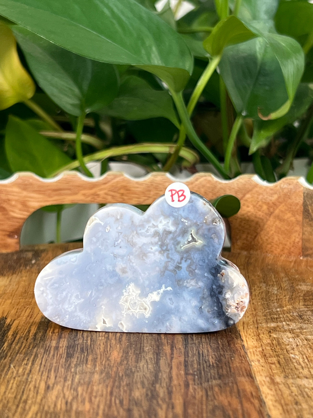 Blue Plume Agate Mini Clouds