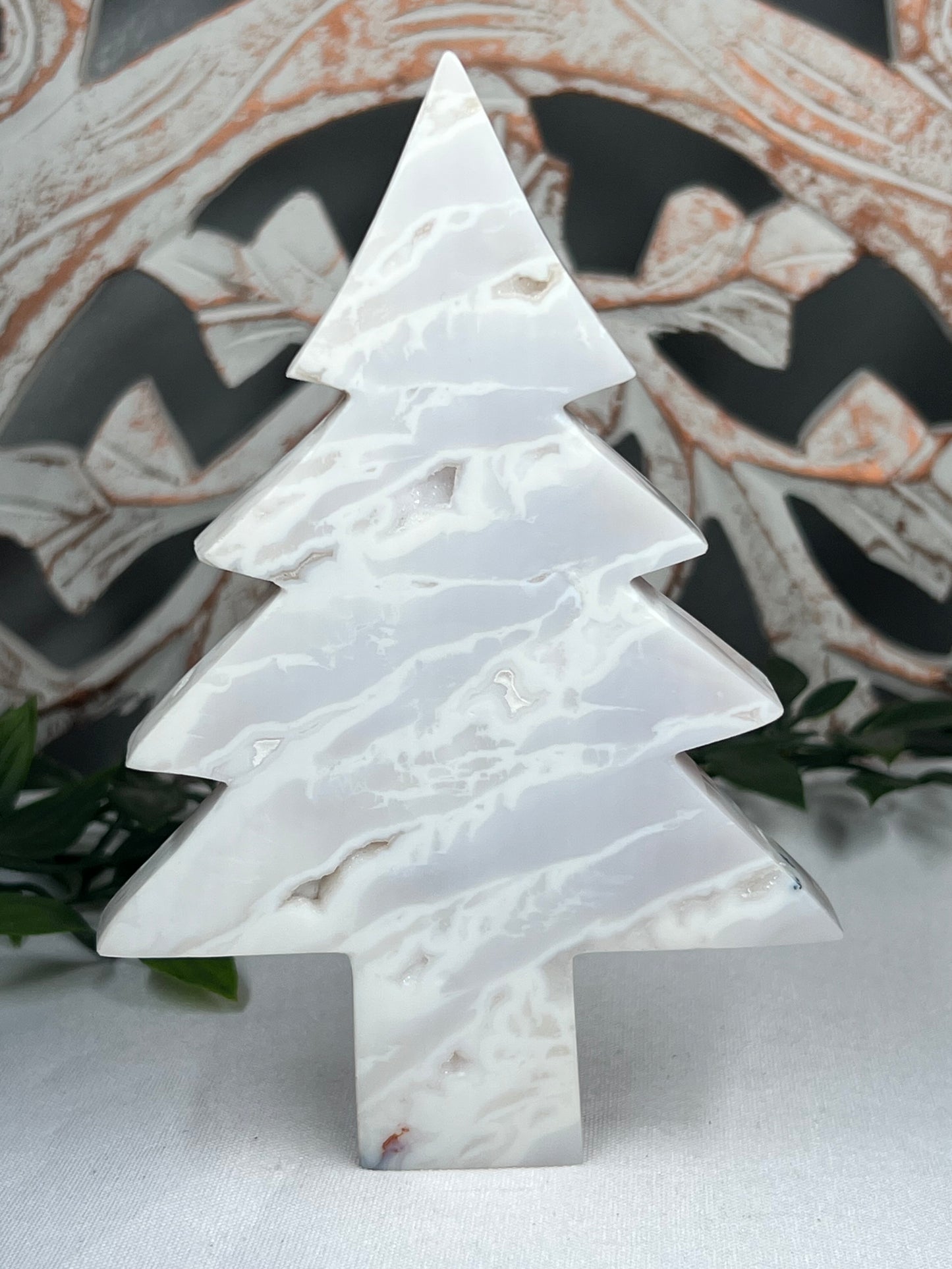 White Plume Agate Tree