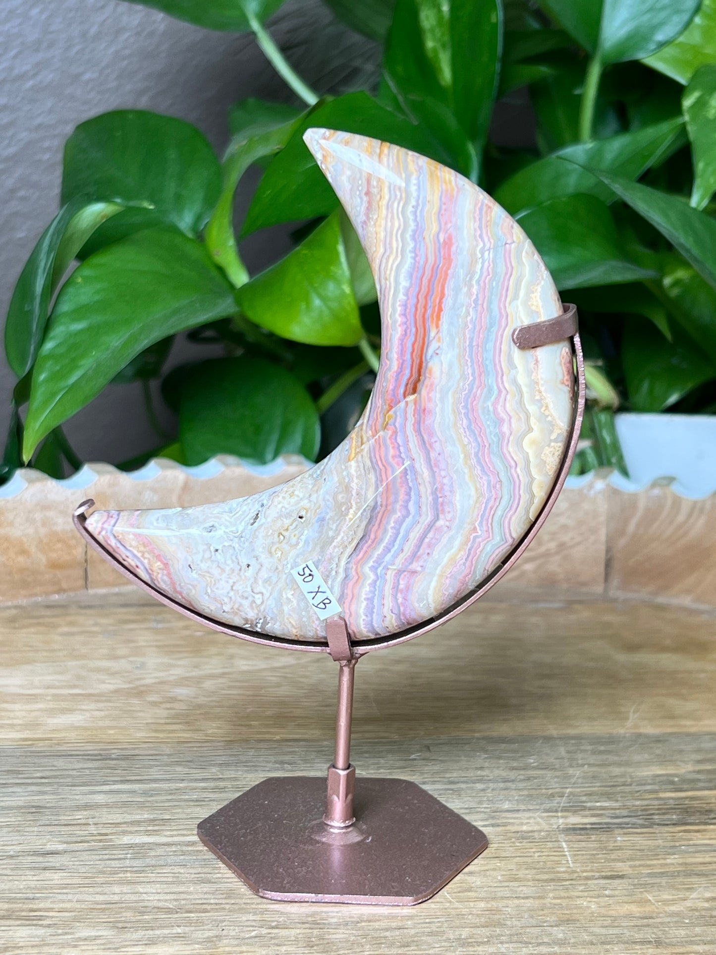 Crazy Lace Agate Moon