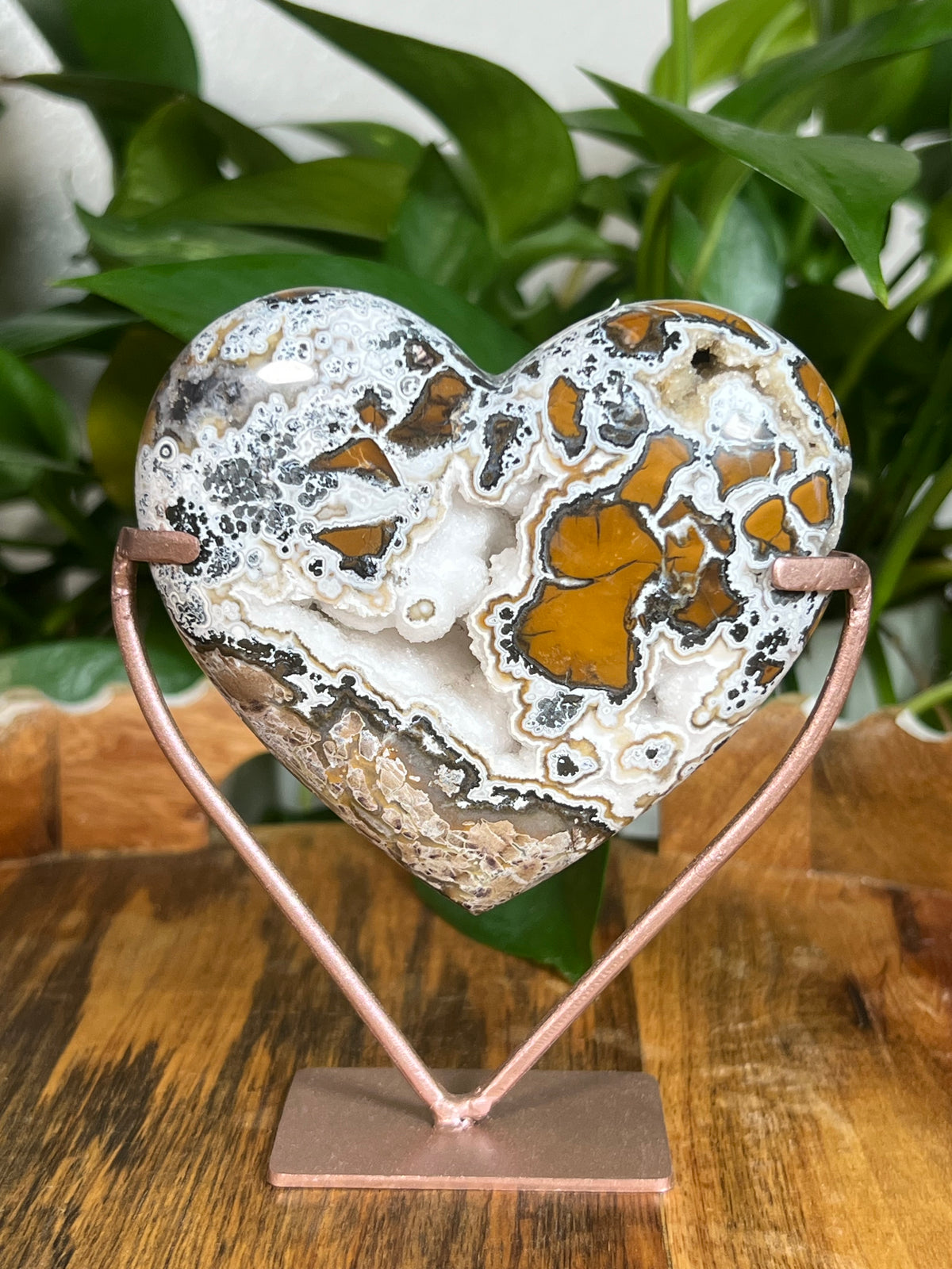 Brecciated Jasper Heart: PA