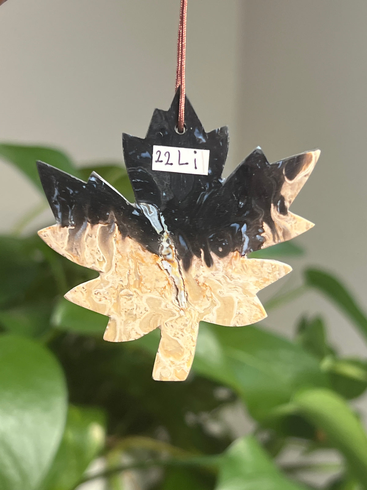 Palm Root Leaf Ornaments