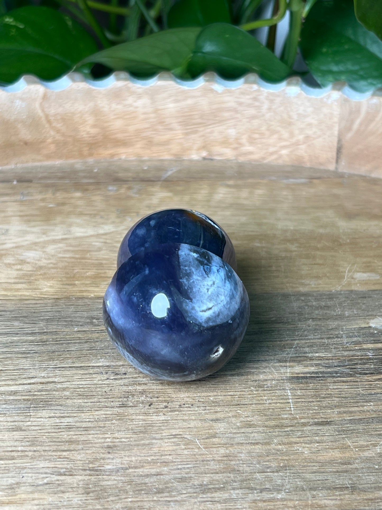 Purple Chalcedony Mushroom: BI