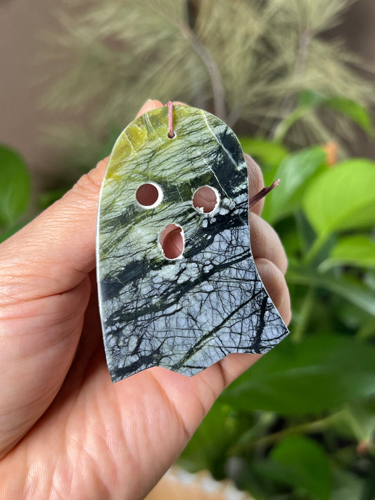 Idocrase Ghost Ornament