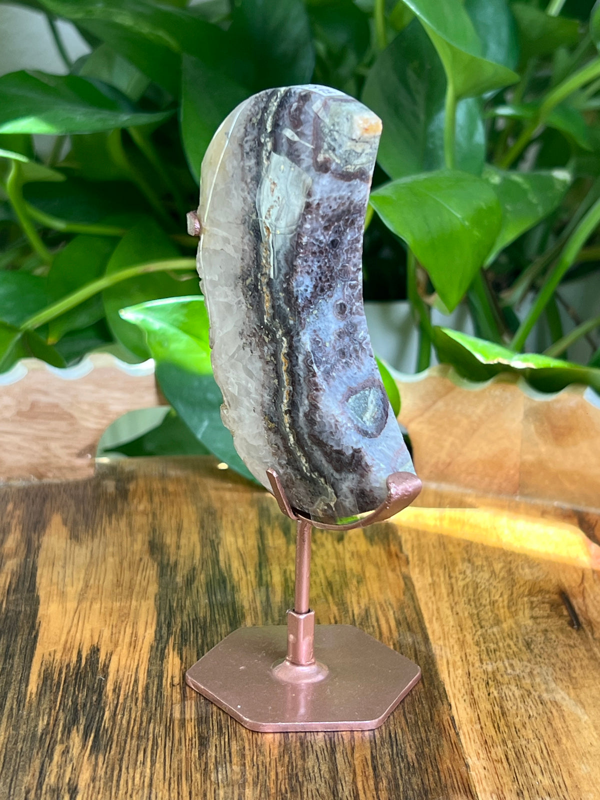 Amethyst Agate Moon: RD