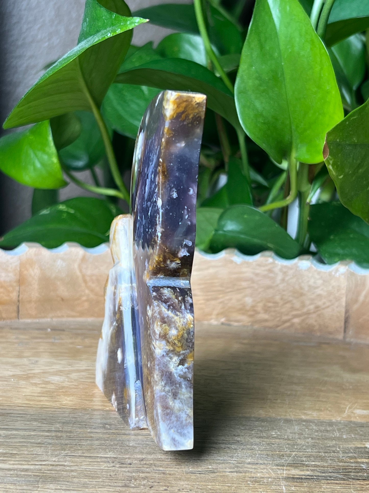 Purple Chalcedony Fairy