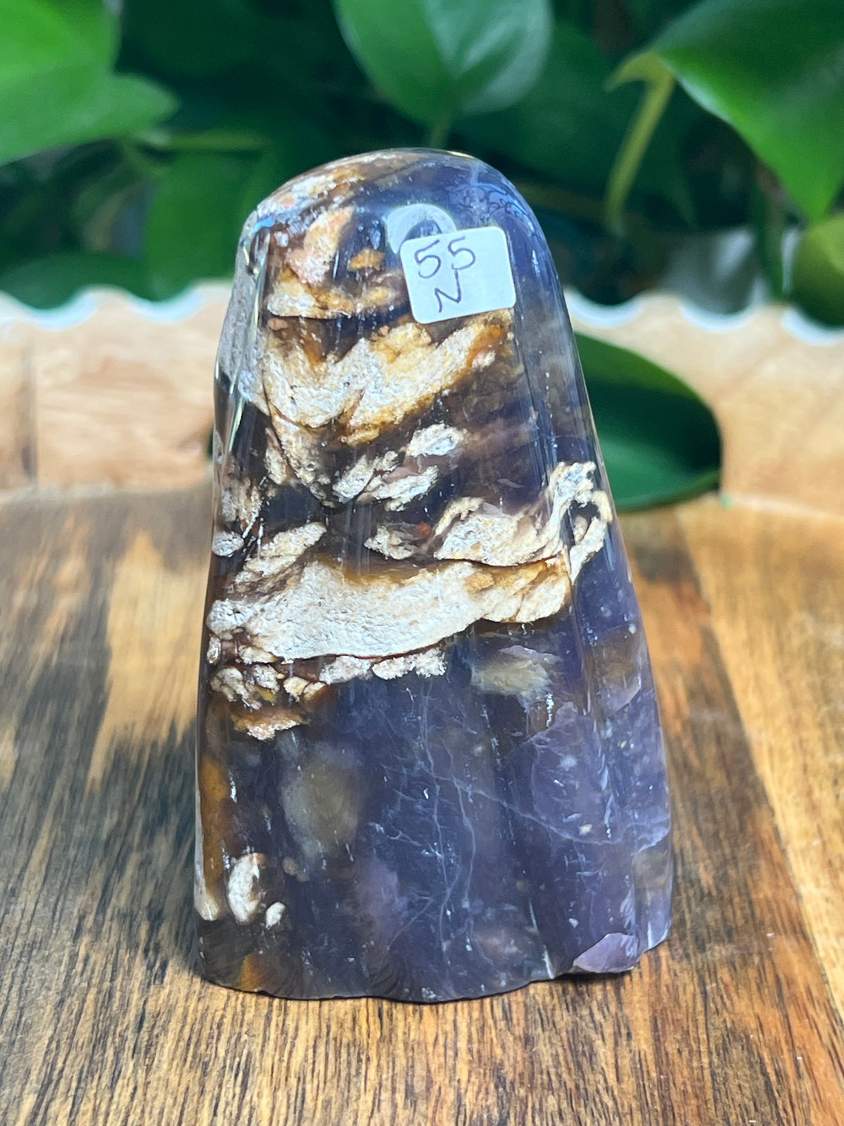 Purple Chalcedony Ghost: N