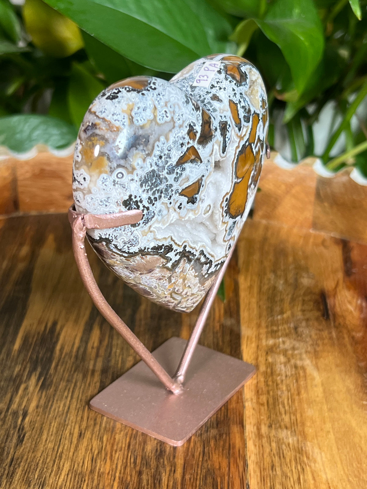 Brecciated Jasper Heart: PA