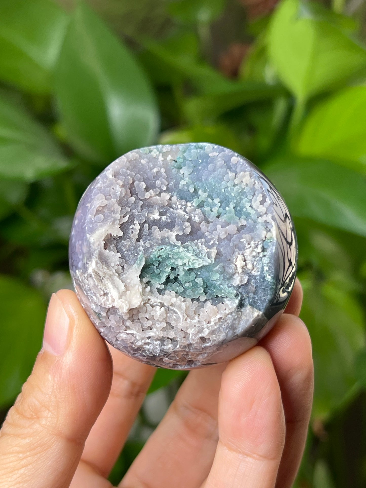 Grape Agate Sphere
