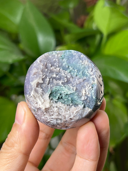 Grape Agate Sphere