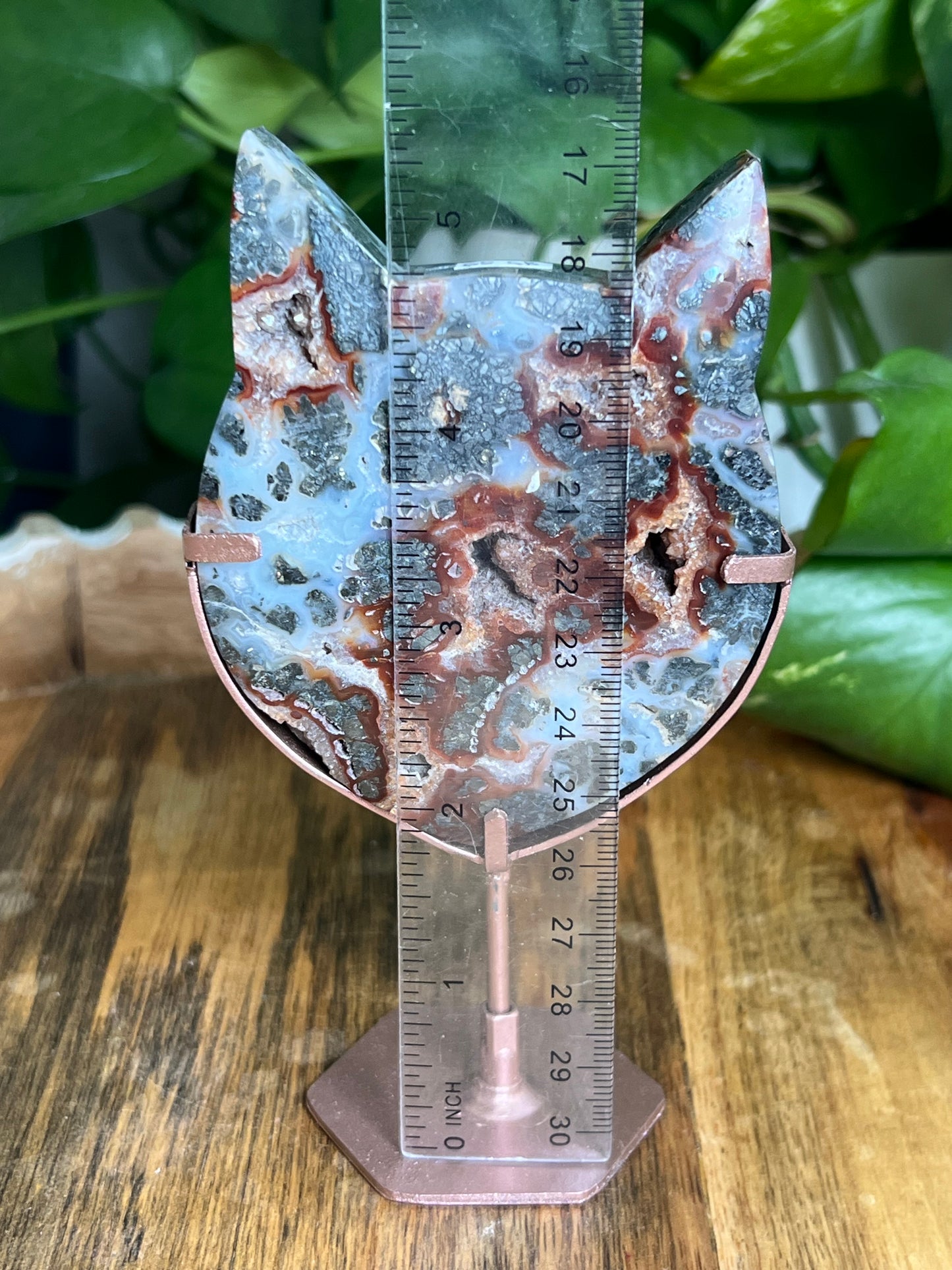 Marcasite Cat Head