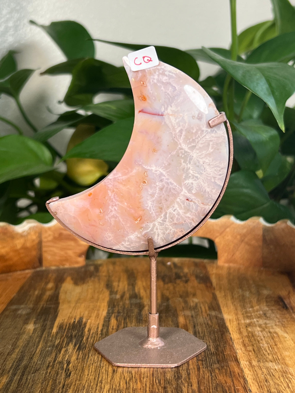 Pink Carnelian Moons