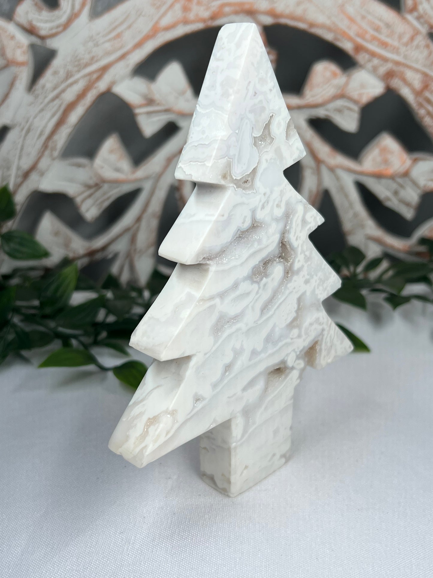 White Plume Agate Tree