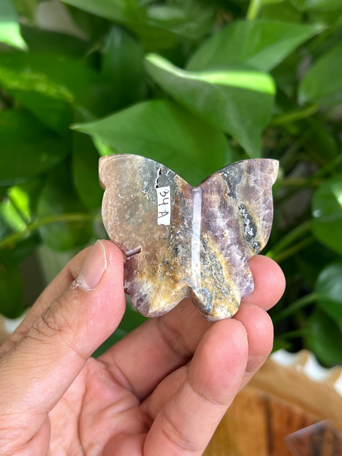 Indonesian Amethyst 3D Butterfly: A