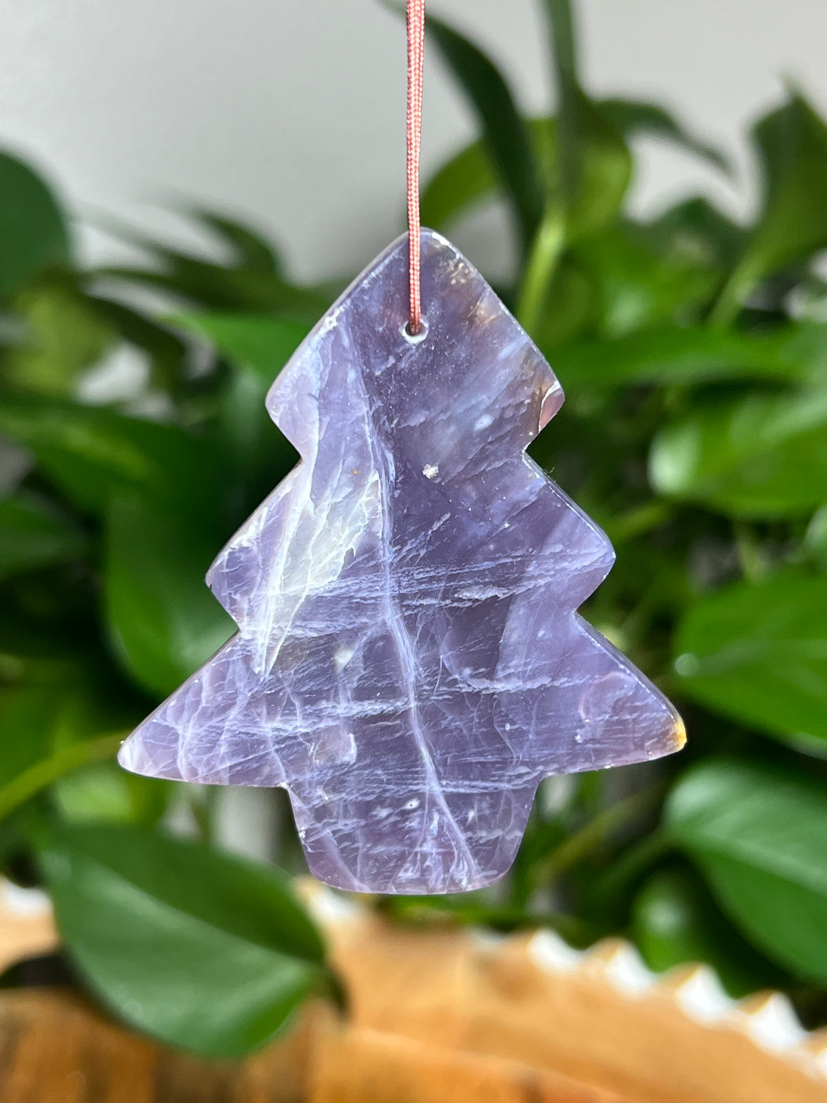 Purple Chalcedony Ornament Tree: CF