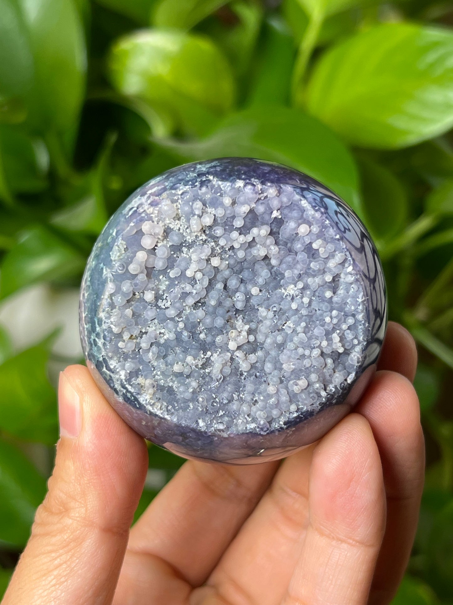 Grape Agate Sphere