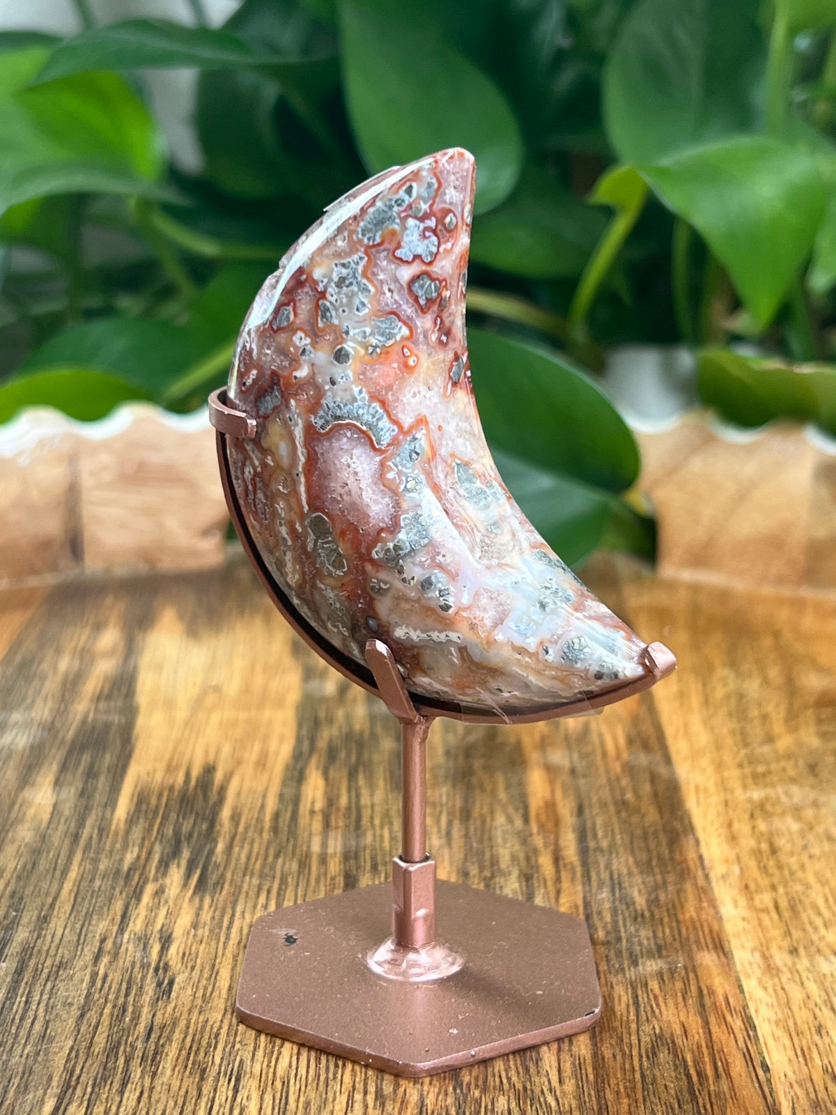 Marcasite Mini Puffy Moon: SD