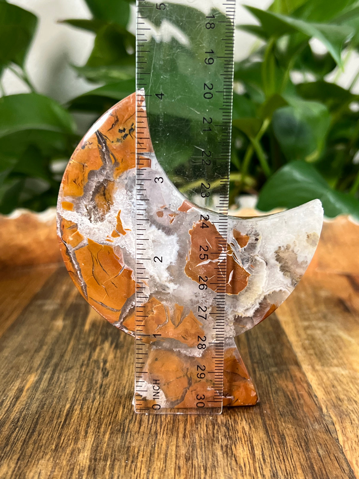 Brecciated Jasper Self Standing Moons