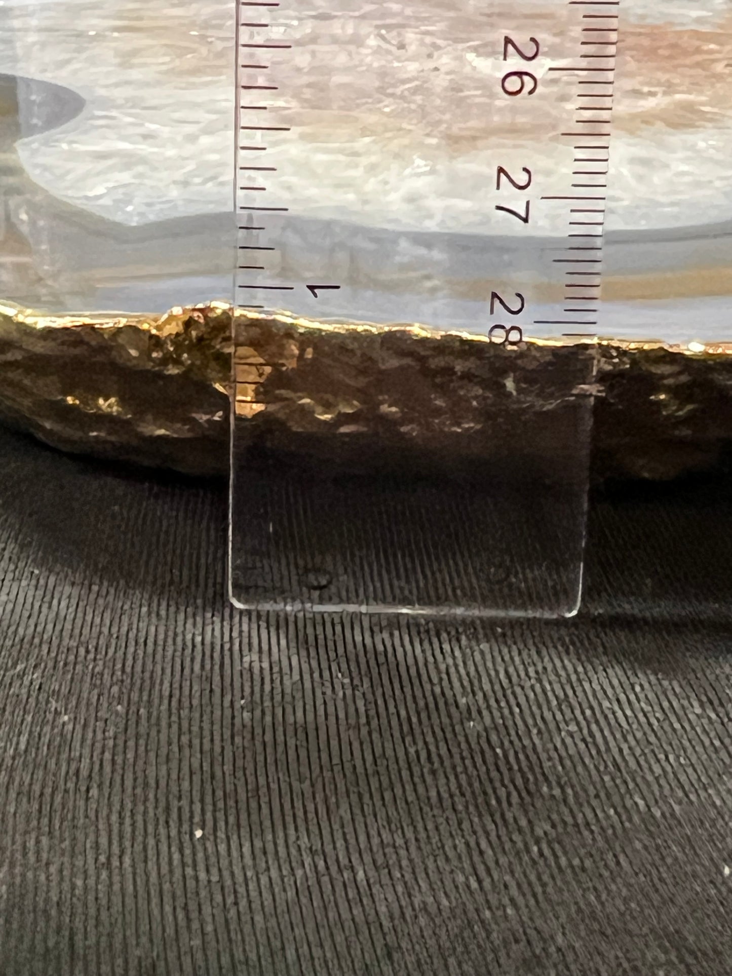 Brazilian Coaster Gold Platted