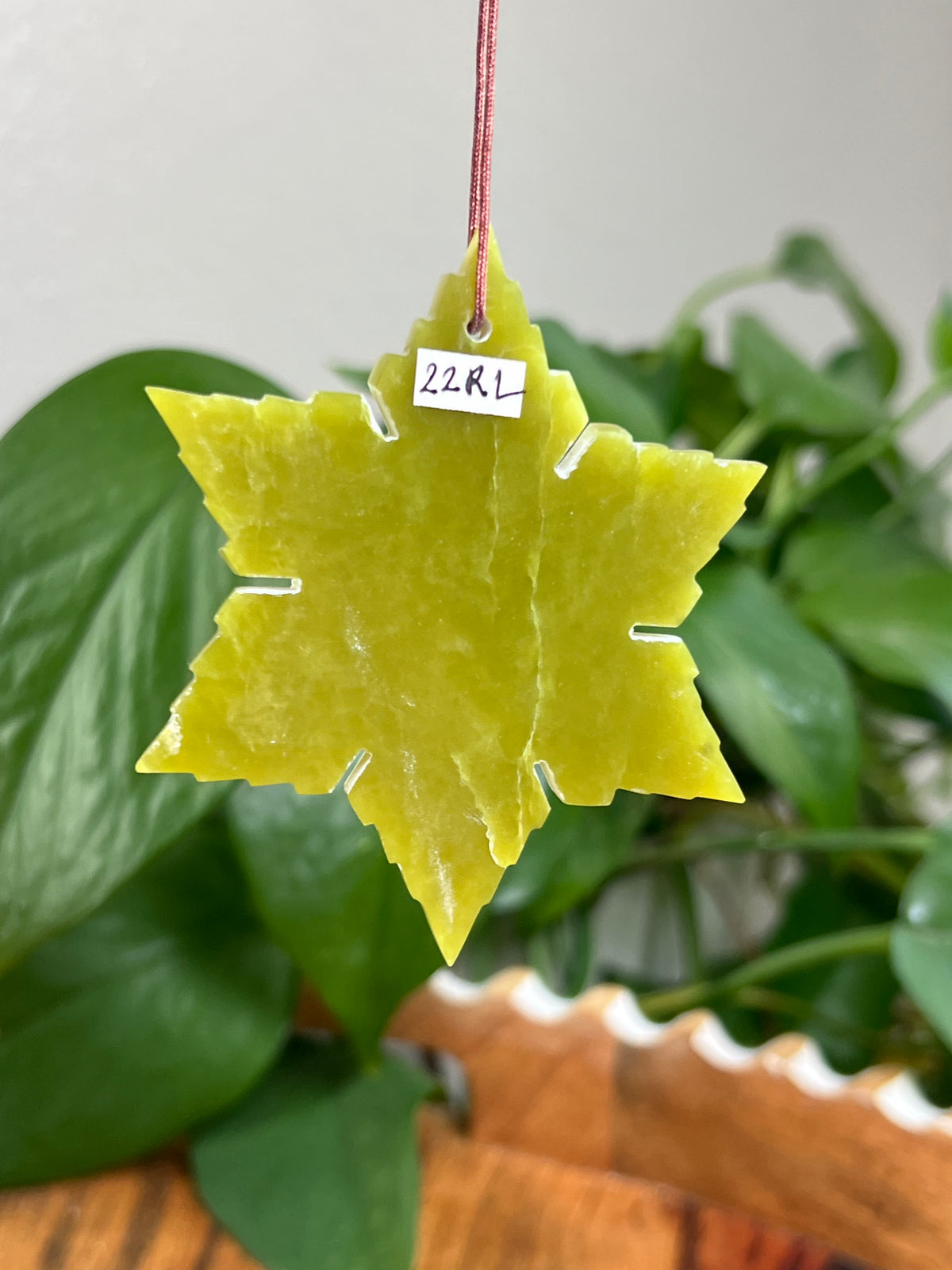 Idocrase Snowflake Ornaments