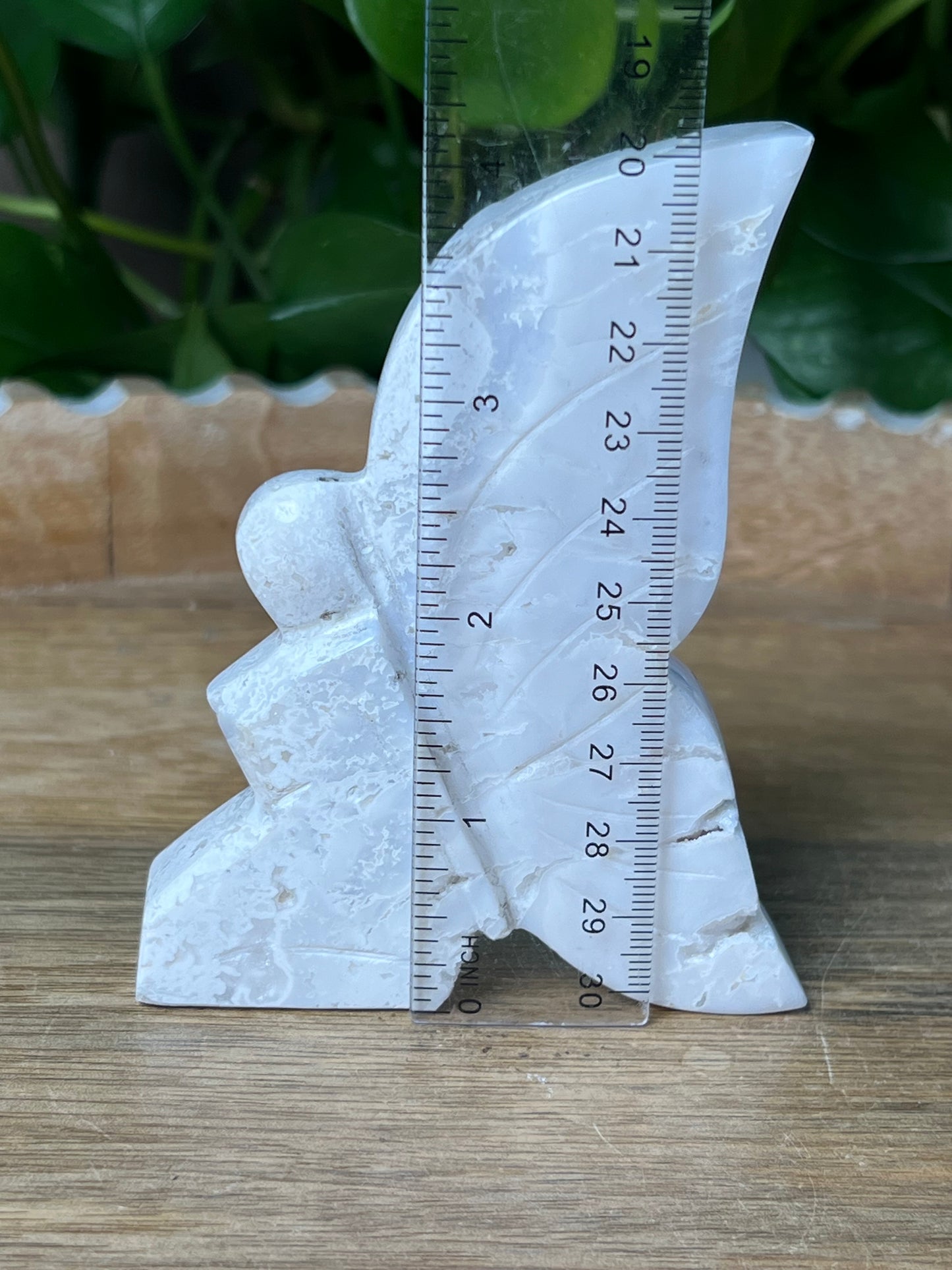 White Plume Agate Fairy