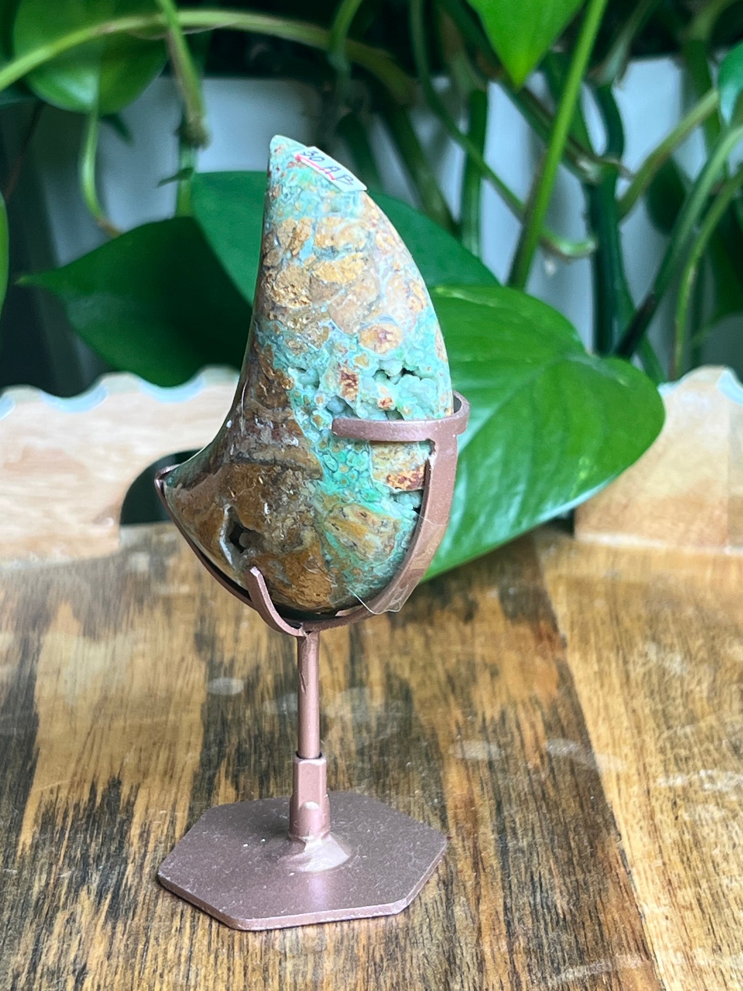 Smithsonite Mini Puffy Moon: AB