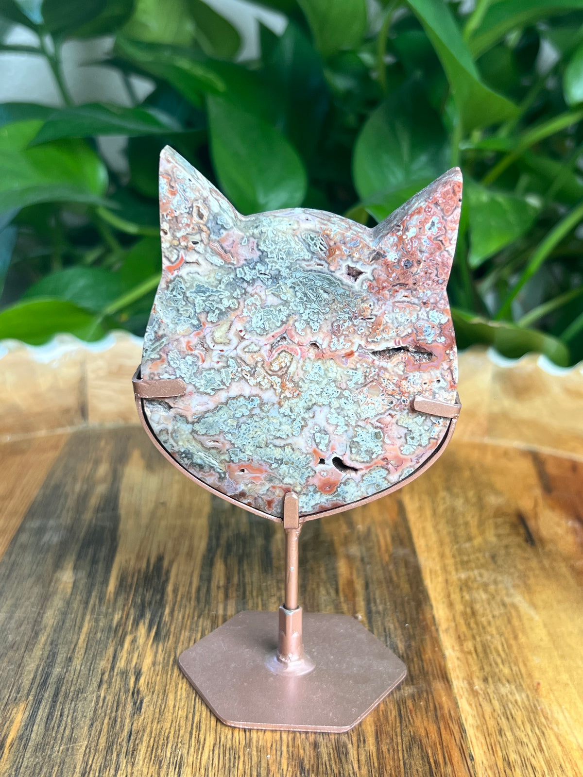 Marcasite Cat Head: RT