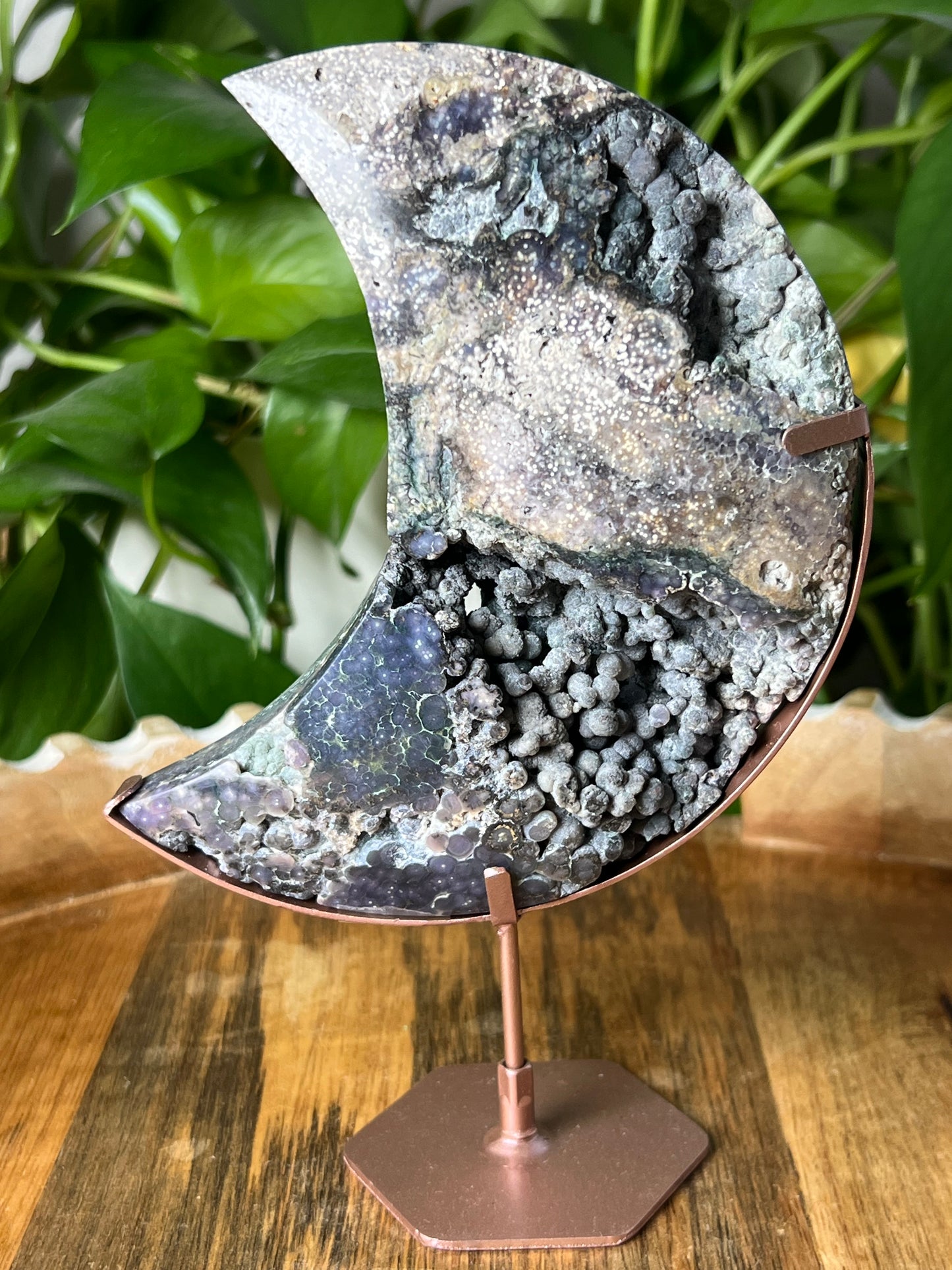 Grape Agate Moon