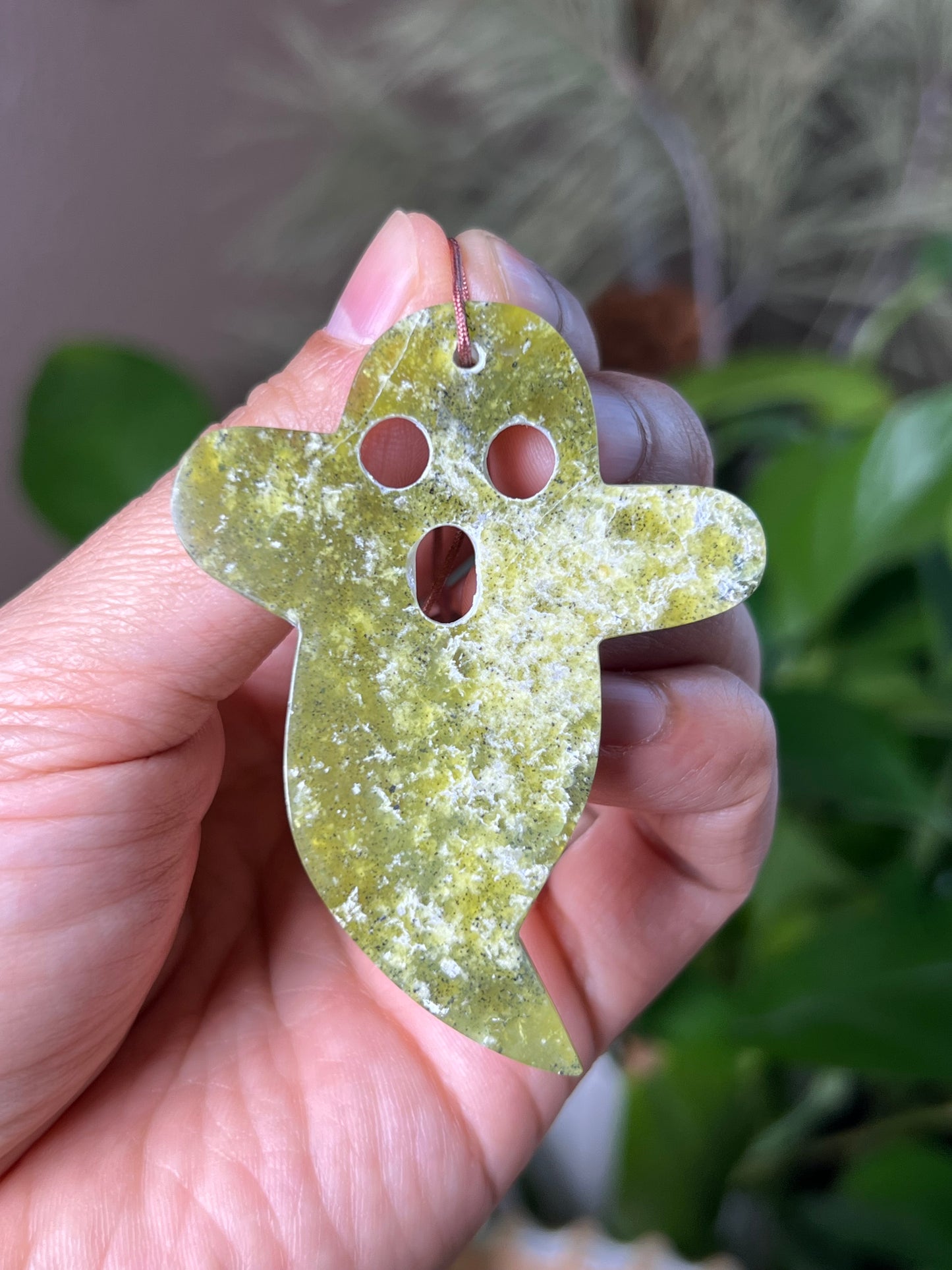 Idocrase Ghost Ornament