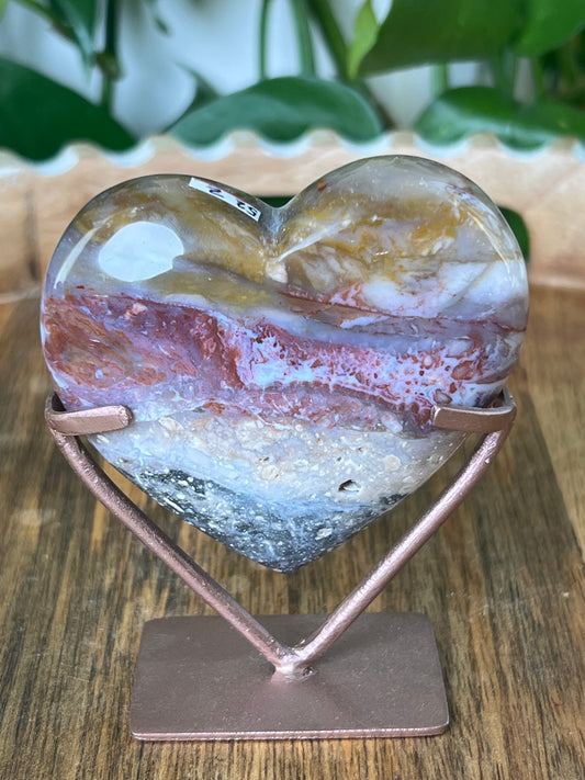 River Jasper Heart