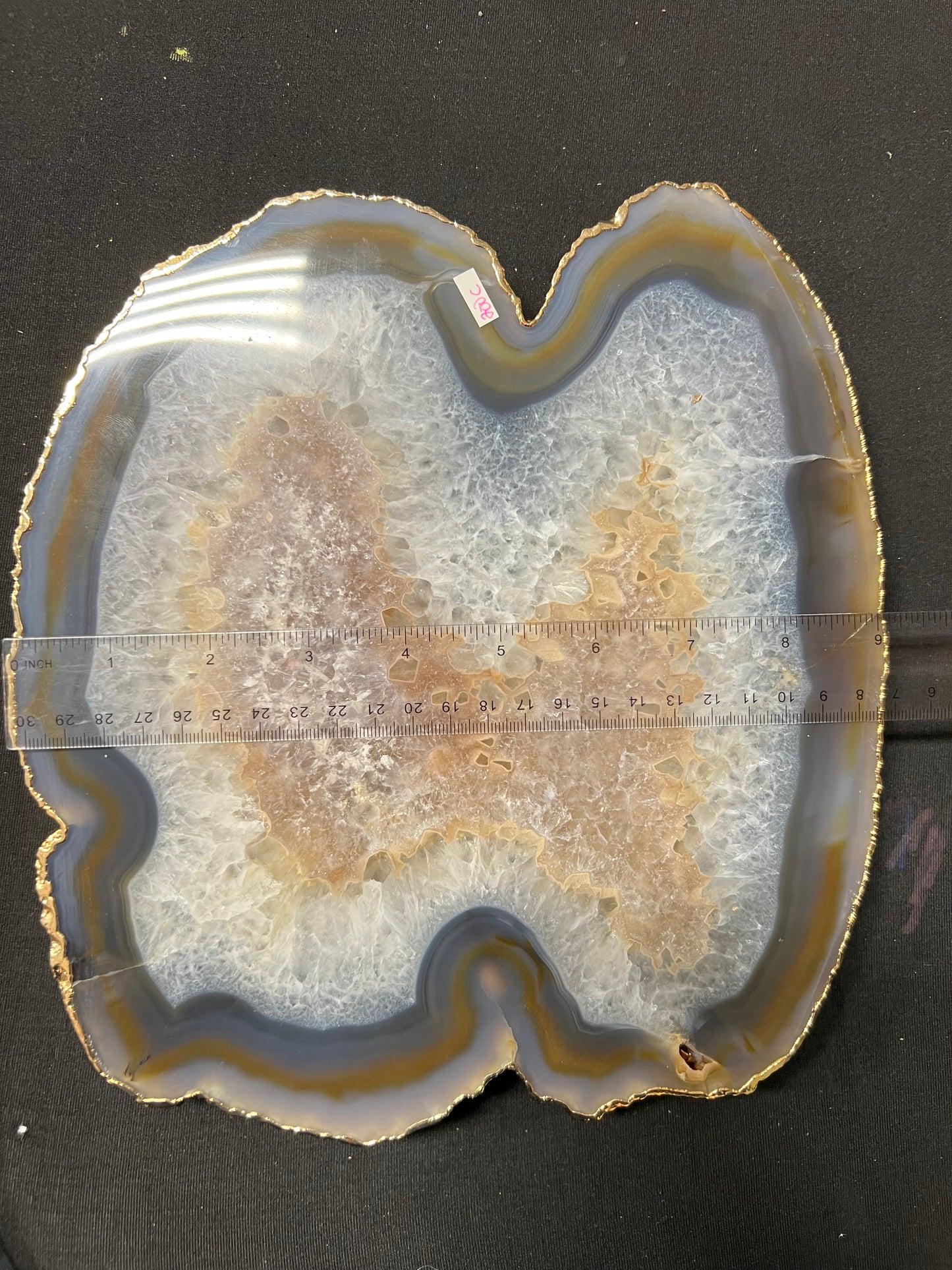 Brazilian Coaster Gold Platted