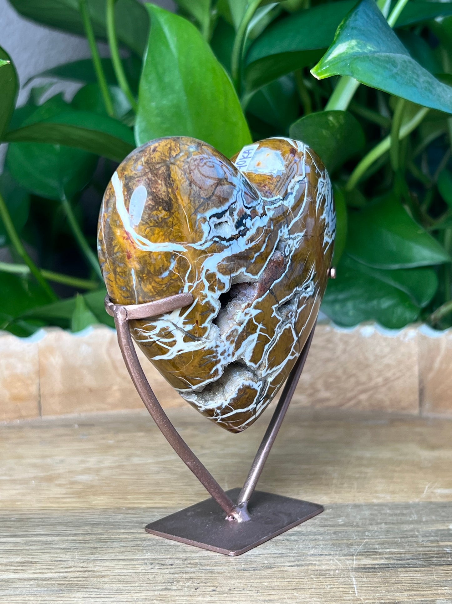 Brecciated Jasper Heart