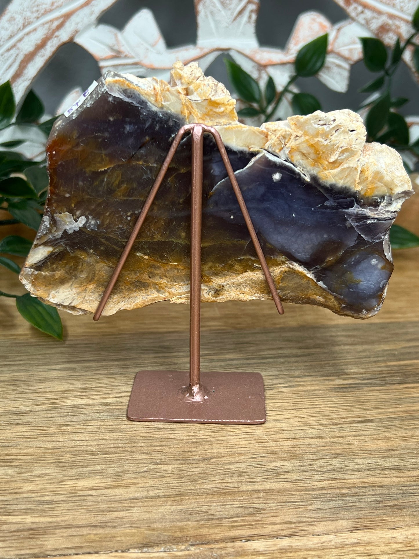 Purple Chalcedony Slab